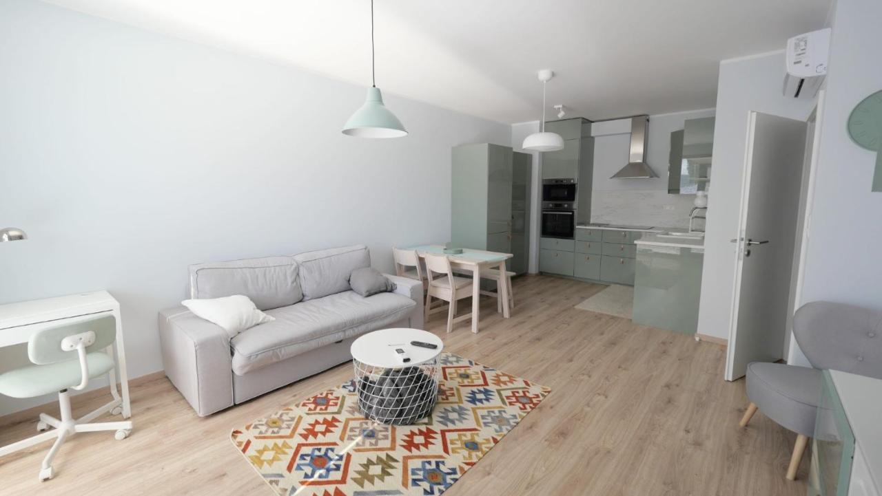 Air-Conditioned, 2 Room Apartment With Terrace Bratislava Luaran gambar